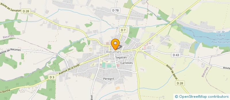 localisation de l'entreprise MADAME SANDRA GISTAIN à RIEUMES