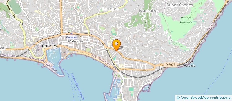 localisation de l'entreprise MADAME SANDRA GIUNTA à CANNES