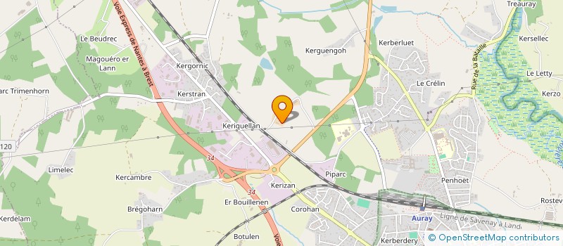 localisation de l'entreprise MADAME SANDRA GLABASNIA  BRECH