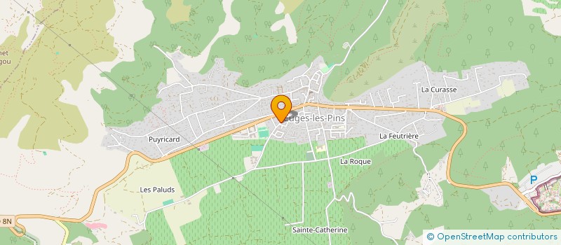localisation de l'entreprise MADAME SANDRA GONZALEZ à CUGES-LES-PINS