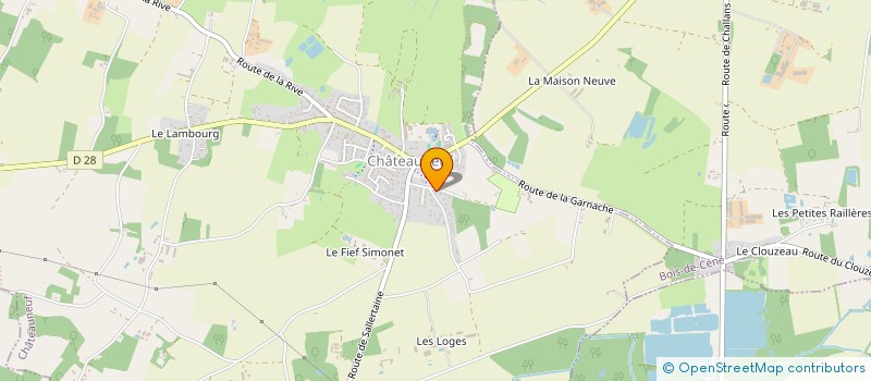 localisation de l'entreprise MADAME SANDRA GOUGOUEFF  CHATEAUNEUF