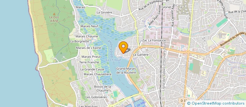 localisation de l'entreprise MADAME SANDRA GRAMOLI à LES SABLES D'OLONNE