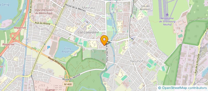 localisation de l'entreprise MADAME SANDRA GRZYMALA  STRASBOURG