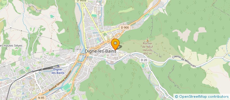 localisation de l'entreprise MADAME SANDRA GUARISE  DIGNE-LES-BAINS