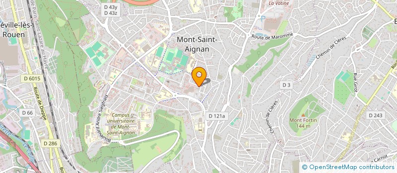 localisation de l'entreprise MADAME SANDRA GUERRIER à MONT-SAINT-AIGNAN