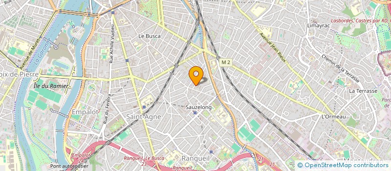localisation de l'entreprise MADAME SANDRA GUILLOU à TOULOUSE