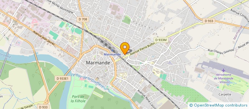 localisation de l'entreprise MADAME SANDRA GUITTON  MARMANDE