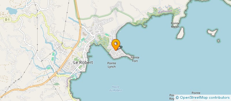 localisation de l'entreprise MADAME SANDRA HARNAIS à LE ROBERT