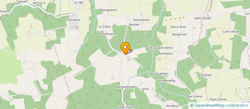 localisation de l'entreprise MADAME SANDRA HAUDEBOURG  LA CHAPELLE-NEUVE