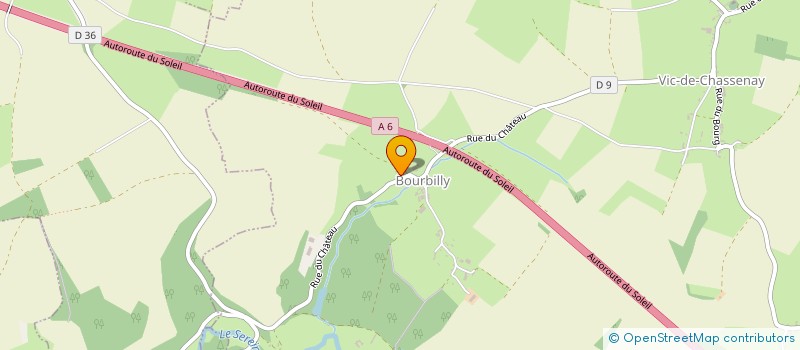 localisation de l'entreprise MADAME SANDRA HEITZMANN  VIC-DE-CHASSENAY