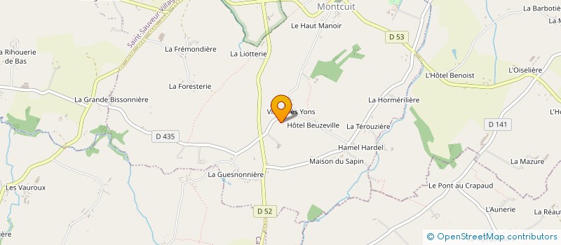 localisation de l'entreprise MADAME SANDRA HELAINE  MONTCUIT