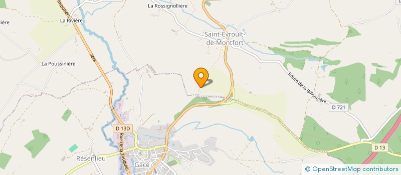 localisation de l'entreprise MADAME SANDRA HENON  LES EPESSES