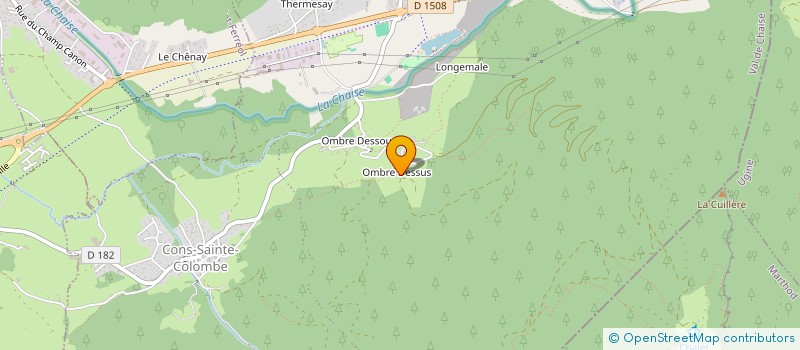 localisation de l'entreprise MADAME SANDRA HERNANDEZ ESCOBAR  VAL DE CHAISE