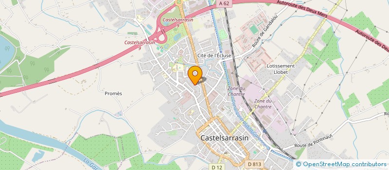 localisation de l'entreprise MADAME SANDRA HERVE  CASTELSARRASIN