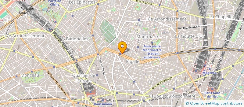 localisation de l'entreprise MADAME SANDRA HOLGUIN MARTINEZ  PARIS