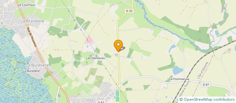 localisation de l'entreprise MADAME SANDRA HOMO  L'ILE-D'OLONNE