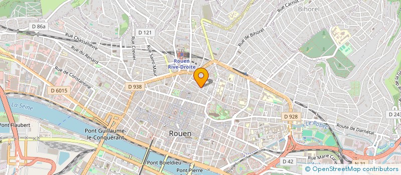 localisation de l'entreprise MADAME SANDRA HUE à ROUEN