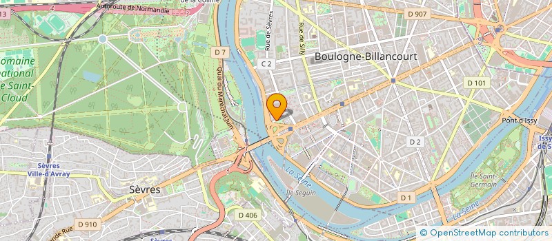 localisation de l'entreprise MADAME SANDRA HUYNH à BOULOGNE-BILLANCOURT