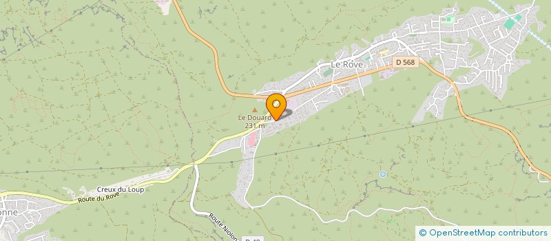 localisation de l'entreprise MADAME SANDRA ICARD  LE ROVE