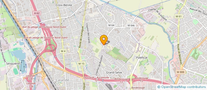 localisation de l'entreprise MADAME SANDRA IMHOF  LAUNAGUET