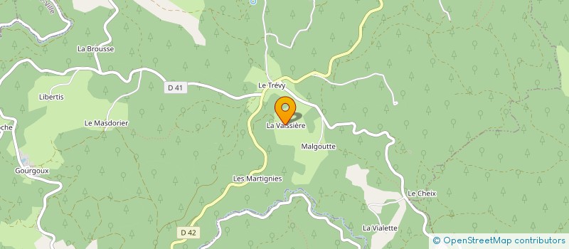 localisation de l'entreprise MADAME SANDRA IRBAH  AUGEROLLES