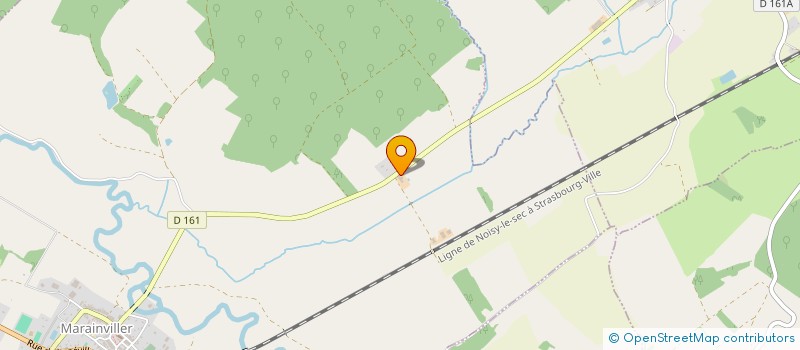 localisation de l'entreprise MADAME SANDRA ISSELE  MARAINVILLER