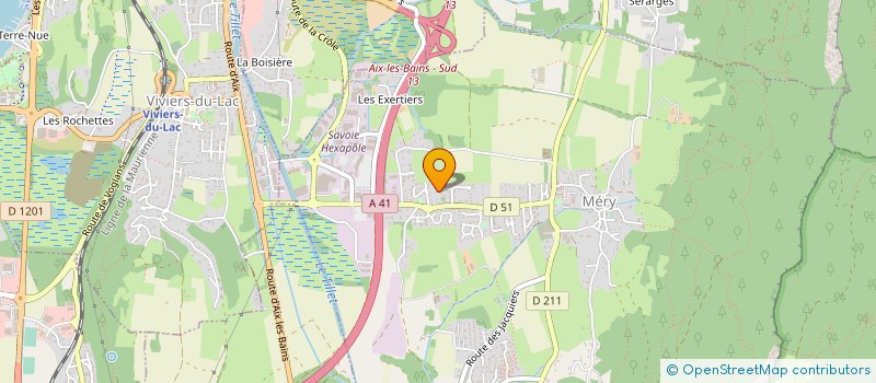 localisation de l'entreprise MADAME SANDRA JACQUET  BARBERAZ