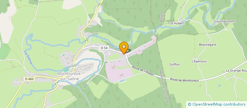 localisation de l'entreprise MADAME SANDRA JACQUOT  MONTHUREUX-SUR-SAONE