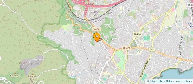 localisation de l'entreprise MADAME SANDRA JANINAZZI à LA CIOTAT
