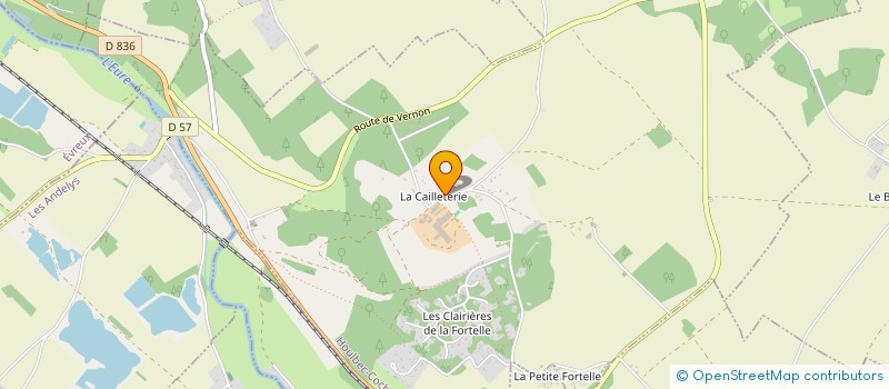 localisation de l'entreprise MADAME SANDRA JARDIN  HOULBEC-COCHEREL