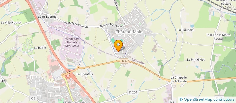 localisation de l'entreprise MADAME SANDRA JEGOU à SAINT-MALO