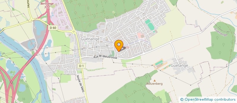 localisation de l'entreprise MADAME SANDRA JENDRICKE  GUENANGE