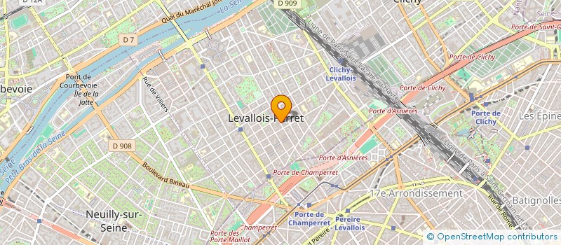 localisation de l'entreprise MADAME SANDRA JEREMIC à LEVALLOIS PERRET