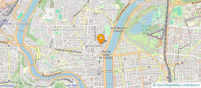 localisation de l'entreprise MADAME SANDRA JUGE à LYON