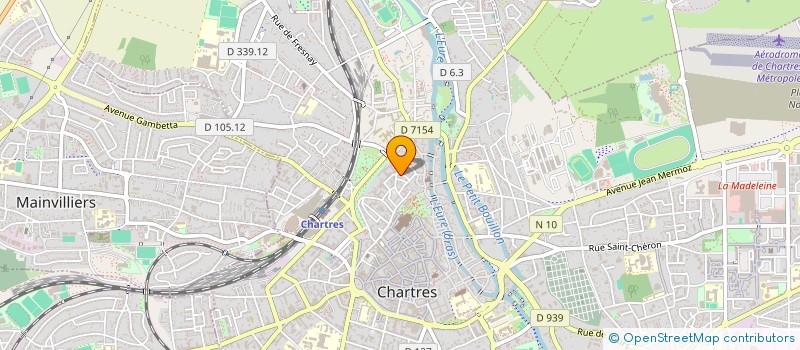 localisation de l'entreprise MADAME SANDRA JULIEN à CHARTRES
