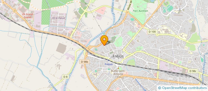 localisation de l'entreprise MADAME SANDRA KALCIC à FREJUS