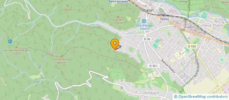 localisation de l'entreprise MADAME SANDRA KAMENISCH  THANN