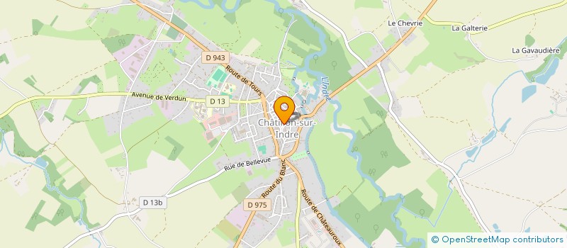 localisation de l'entreprise MADAME SANDRA KATIA BUFFETEAU à CHATILLON-SUR-INDRE