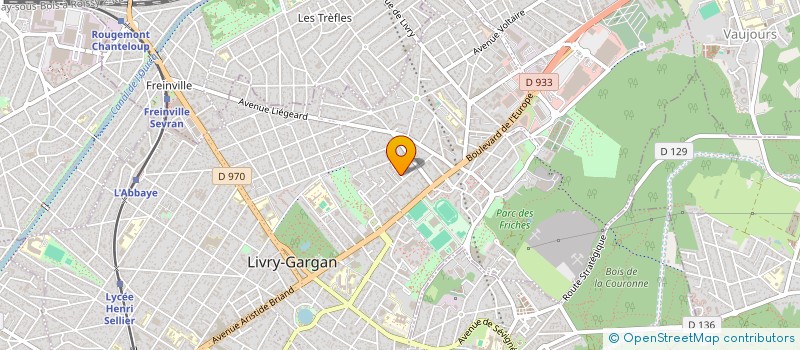 localisation de l'entreprise MADAME SANDRA KENZOUA à LIVRY-GARGAN