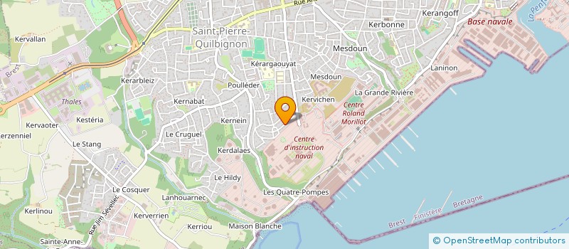 localisation de l'entreprise MADAME SANDRA KEREMBELLEC à BREST