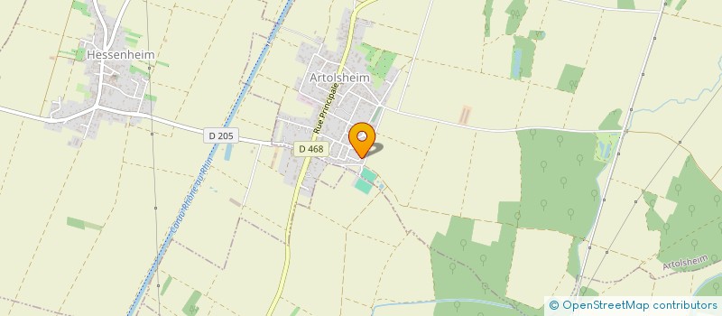 localisation de l'entreprise MADAME SANDRA KREMPP  ARTOLSHEIM