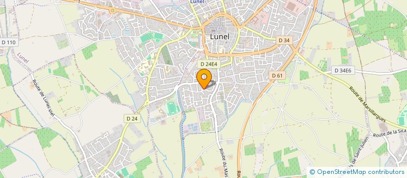 localisation de l'entreprise MADAME SANDRA LABESSE  LUNEL