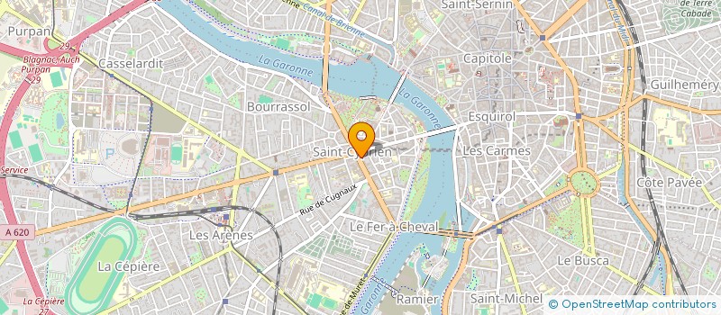localisation de l'entreprise MADAME SANDRA LACOMBE  TOULOUSE