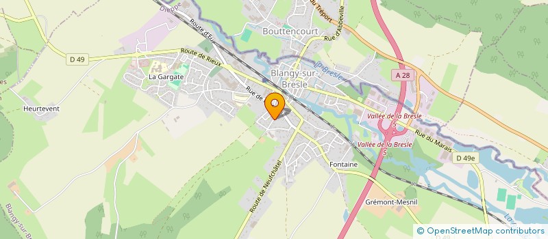 localisation de l'entreprise MADAME SANDRA LAFOLIE  EU