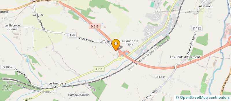 localisation de l'entreprise MADAME SANDRA LAIR  SAINT-DESIR