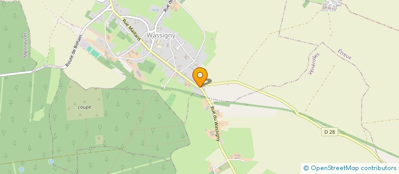 localisation de l'entreprise MADAME SANDRA LAMANT  WASSIGNY