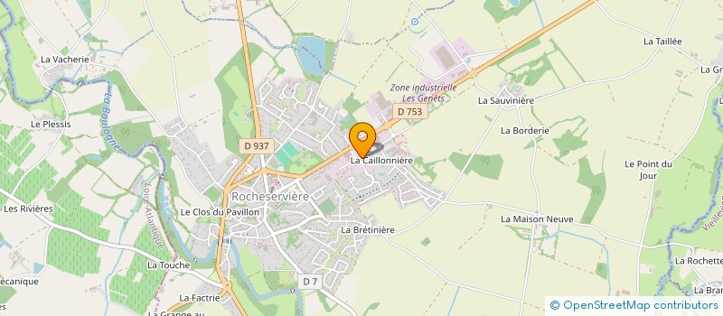 localisation de l'entreprise MADAME SANDRA LAMY à ROCHESERVIERE