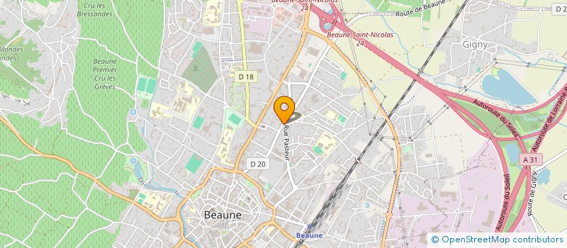 localisation de l'entreprise MADAME SANDRA LANCELOTTI à BEAUNE