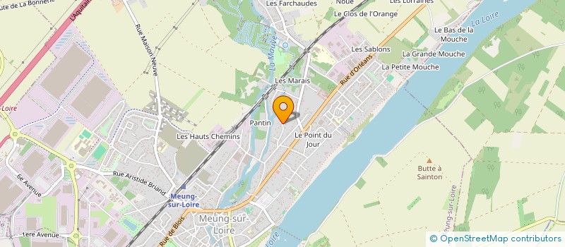 localisation de l'entreprise MADAME SANDRA LANGE à MEUNG-SUR-LOIRE