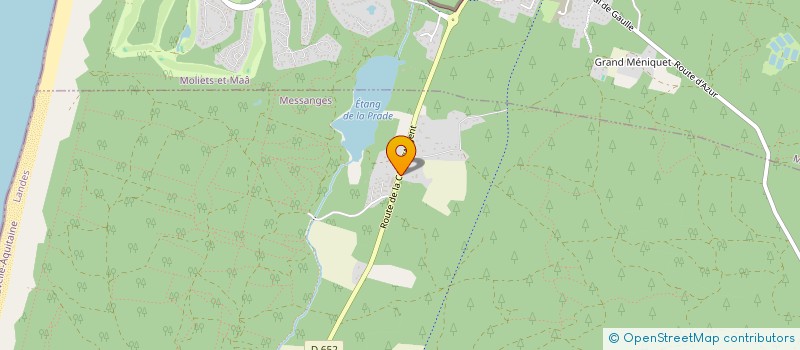 localisation de l'entreprise MADAME SANDRA LANGLET  MESSANGES